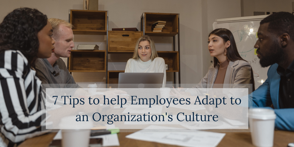 Employees struggle to adapt to the organizations culture and team culture